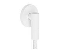 Robinet mural Hansgrohe FixFit Fine S 28882700 avec clapet anti-retour, S, rond, blanc mat