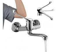 Robinet mural pour lavabo médical Madera Kuchinox avec levier