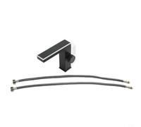 Robinet numérique LED avec lumière ambiante et affichage de la température, effet lumineux à 270 degrés, économie d'eau avec filet en mousse, boîtier en laiton robuste effet peinture automobile pour