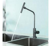 Robinet Osmoseur pour Evier de Cuisine Eau Froide Rotation 360° Robinet Filtre a Eau Acier Inoxydable,gris Pistolet