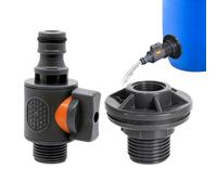 Robinet pour baril de pluie, adaptateur pour réservoir d'eau, sans fuite av