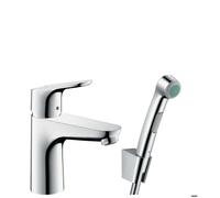 Robinet pour bidet - hansgrohe - Focus - Chromé - Monotrou - Économie d'eau