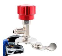 Robinet pour Bidon de Réfrigérant de Climatisation, Robinet d'Ouverture pour Bidons Réfrigérant, Outil Valve Accessoires Automobiles les Systèmes Climatisation le Remplissage d