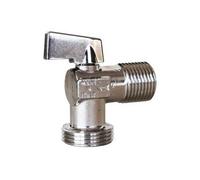 Robinet pour machine à laver sphérique 1/2" sortie 3/4" référence 685045.