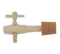 Bouchonnerie Jocondienne 507 Robinet Vinaigrier 4 P + Bonde Percée 32 x 11 x 10 mm