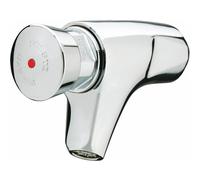 Robinet poussoir mural pour lavabo - eau chaude -12x17 - Presto 504 PRESTO