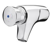 Robinet poussoir mural pour lavabo - eau froide - 15x21 - Presto 504 PRESTO
