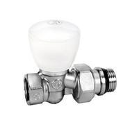 Robinet radiateur droit (sans réglage) MF 15x21 chrome - GIACOMINI - R6X033