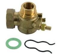 Robinet retour chauffage 20x27+ joint , de dietrich, ref. S100520