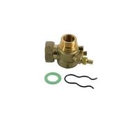 Robinet retour chauffage 20x27+ joint , de dietrich, ref. S100520