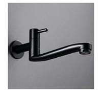 robinet Robinet D'eau Froide Simple Mural À 360 ° En Acier Inoxydable 304 for Cuisine, Salle De Bain Et Utilisation Extérieure