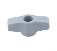 Robinet rotatif carré 6 mm pour chaudière à gaz - Valve d'arrêt - Pièce de rechange robuste - Gris