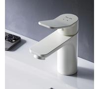 Robinet salle de bain blanc Robinet de lavabo salle de bain Mitigeur monocommande salle de bain