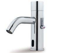 Robinet salle de bain infrarouge mitigeur de lavabo electronique chrome