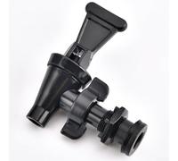 Robinet seau isotherme pour distributeurs de boissons de 10 à 12 L, robinet en plastique de qualité commerciale pour thé au lait, café et bar - Noir