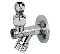 Robinet sous évier Bugatti avec filtre pivotant 1/2" en laiton chromé
