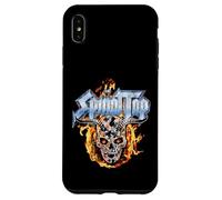 Robinet Spinal Officiel Tête de Mort enflammée Coque pour iPhone XS Max
