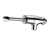 Delabie Robinet de lavabo mural Tempostop temporisé à levier 746410