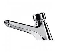 robinet de lavabo tempostop - 15 x 21 - sans écrou - delabie 745100