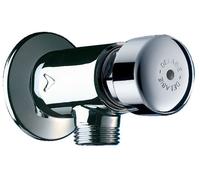 Robinet temporisé TEMPOSTOP mural urinoir équerre MM 1/2' - DELABIE - 778000