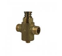 Delabie Robinet temporisé Tempostop AB douche 1/2" vanne globe temporisation 15s