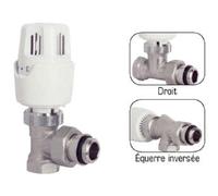 Robinet Thermostatique avec tête 220-Fer (Femelle)/Diam 20x27(3/4")/Corps Droit Femelle
