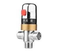 Robinet thermostatique de douche, mitigeur eau chaude/eau froide G1/2 en cuivre, vanne de mélange à trois voies