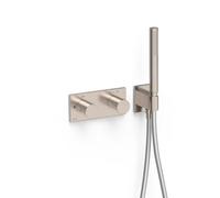 Robinet thermostatique encastré à 2 voies B-system. Acier - TRES 30735201AC