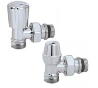 Robinet thermostatique et coude de réglage pour raccords de radiateur 1/2 M Cal