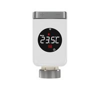 Robinet Thermostatique Intelligent Tuya Zigbee avec Passerelle Et Wi-FI Intégré RéDuit Les CoûTs De Chauffage(TRV801Z)