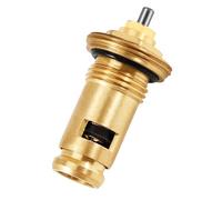 Robinet thermostatique M30 x 1,5, raccord central, tête thermostatique multibloc, insert de valve de radiateur réglable, pour tous les systèmes de chauffage