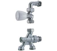 robinet thermostatique - monotube a 4 voies - r436/1 tg - r436ix043 - a visser - mâle - diametre 1/2 - giacomini r436ix04