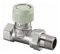 Oventrop Vanne thermostatique RFV 9 DN 15 modèle droit version courte préréglage en continu