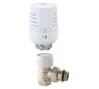 Somatherm FOR YOU Robinet thermostatique T302 équerre 3/4 en laiton blanc
