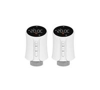 Robinet Thermostatique Wi-FI for Radiateur, Intelligent for, Smart Life RéDuit Les CoûTs De Chauffage(TRV706W 2PCS)