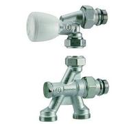 robinet thermostatisable - monotube - 4 voies - a visser - r436 tg - diamètre 15 x 21 - 16 mm - giacomini r436x062