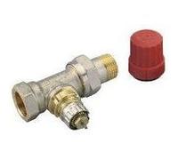 Robinet thermostatisable réglable RA-N Droit - Diamètre : 15x21 DANFOSS Blanc G