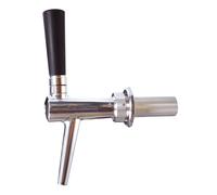 Robinet tireuse a biere - en acier au nickel-chrome, modèle - C-TAP, DN 7mm, poli