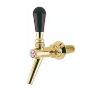 Robinet tireuse a biere, Robinet compensateur - en acier au nickel-chrome, modèle - V10, or 55 mm
