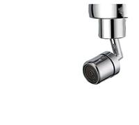 Robinet universel anti-éclaboussures ascenseur à 1080 degrés barboteur rotatif lavage de salle bain extension robinet bras mécanique extensible Bien Fait(Short single mode)