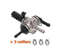Robinet vanne 11025775 / 996530067768 + 3 colliers Oeticker 9.5 mm - M611 - SAECO
