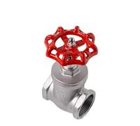 Robinet-vanne en acier inoxydable 304 de 1 pouce, compteur d'eau domestique, globe marche/arrêt, contrôle du gaz Pour Eau