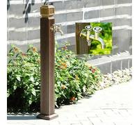 Robinet vertical d'extérieur colonne d'eau - Robinet de jardin antigel autoportant, connexion de tuyau durable, idéal pour une utilisation en hiver, parfait pour les jardins et les pelouses
