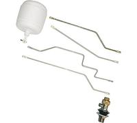 Robinet vertical GV1 Bouton Laiton-3/8" siège en résine acetalica clôture
