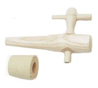 Robinet vinaigrier - BG - 9.7 x 1.7 cm - Bouchon en bois liège - Normes CE