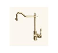 Robinet vintage inox doré GUSTAVE