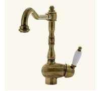 Robinet vintage vieux bronze Paffoni LEON
