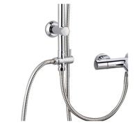 Robinet Wc 3 Voies Adaptateur de robinet 1/2" à 3 voies avec inverseur ABS chromé for pommeau de douche à trois voies