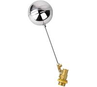 Robinets à bille à flotteur en acier inoxydable, 1 vanne à flotteur en laiton 1/2", 3/4" 1", vanne à bille flottante for vase d'expansion et irrigation