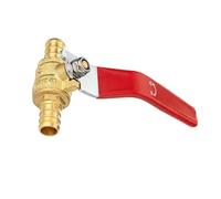 Robinets à boisseau sphérique en cuivre résistants à la corrosion - Adaptateur B universel pour tuyau d'arrêt - Pour plomberie domestique - Contrôle de précision des débits